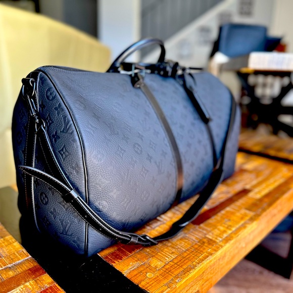 Louis Vuitton Shadow Keepall Bandouliere 50 Monogram - Picture 1 of 7